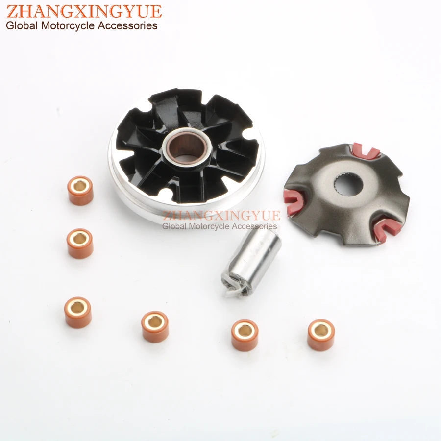 Производительность вариатор набор w / 9g ролики для Suzuki AG50 AG 50 2 тактный|variator belt|ad50set