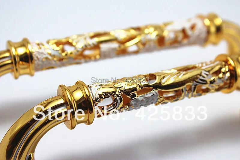 5 шт. 96 мм Золотая роскошь позолота Дверные ручки верхний ящик изумрудные