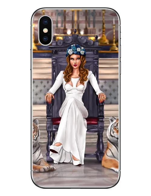 Модный сексуальный певец модель Lana Del Rey Жесткий ПК Coque телефонные чехлы Чехол для