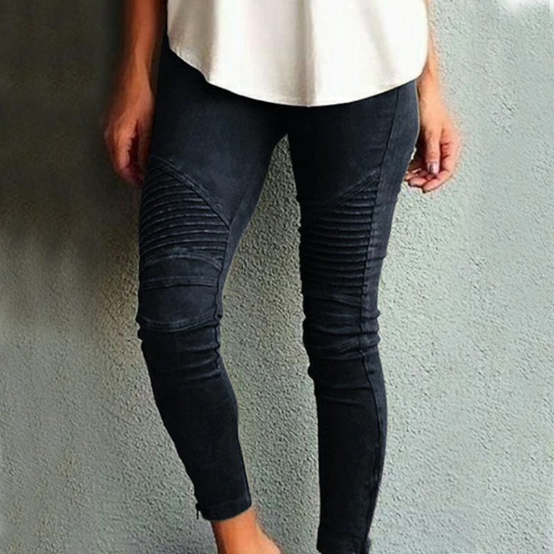 CHRLEISURE XS 5XL Модные узкие брюки больших размеров для женщин Pantalon Femme Strecth тонкие