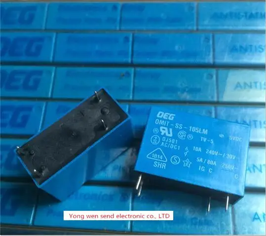

Горячая Распродажа, новое реле, Φ OMITSS105LM, Φ 5VDC DC5V 5V DIP4 10 шт./лот