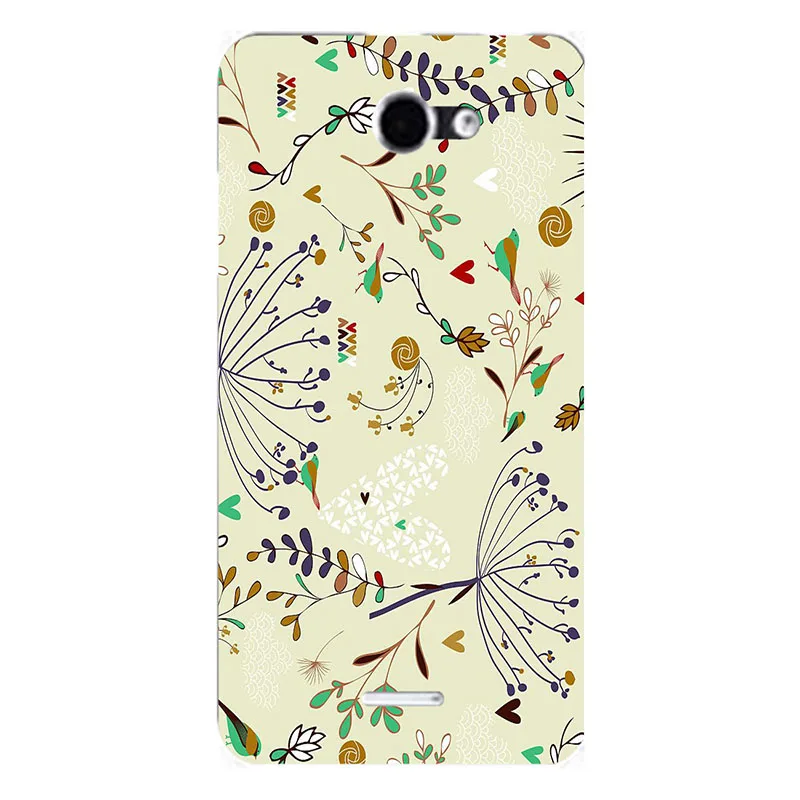 Чехол для HTC Desire 516 с двумя SIM картами 316 D516W модная задняя крышка изображением роз