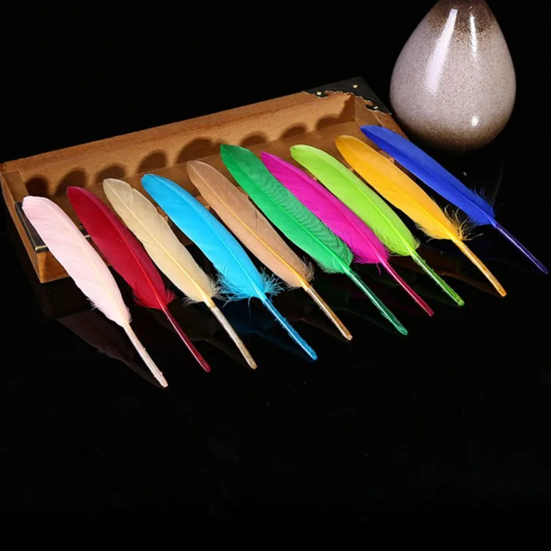 20 шт./лот Brght/темные цвета натуральные турецкие перышки для завязывания рыбалки |
