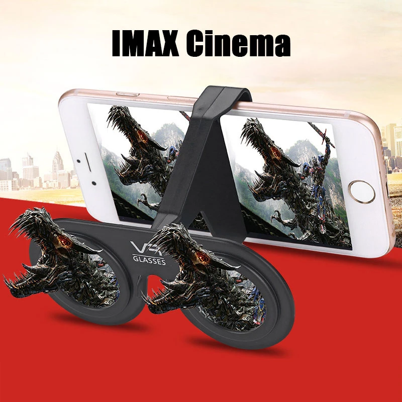 Fansaco 3D очки VR Vitural Reality портативный съемный фильм универсальный для iPhone X 8 Все 4 6