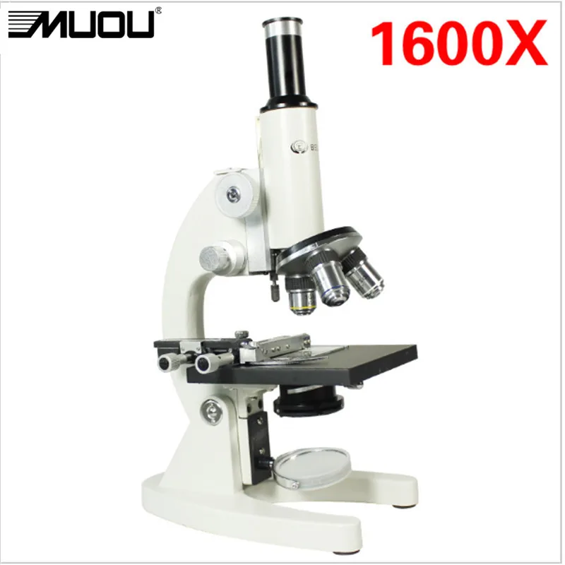 Профессиональный Биологический микроскоп высшего качества 40X 1600X увеличение HD