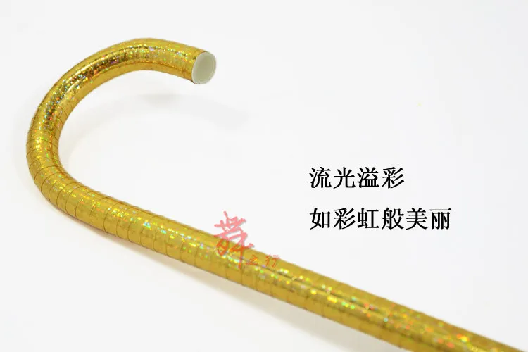 10 шт./лот детский размер для взрослых цветной лазерный трость танца живота