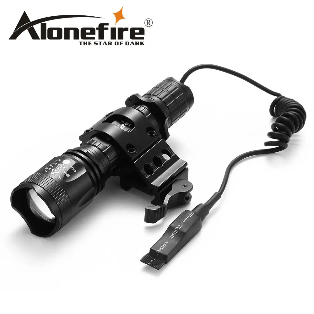 AloneFire TK400 XML L2 светодиодный вспышка светильник тактический вспышки 18650 фонарь