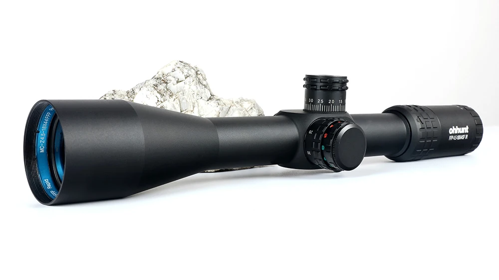 Ohhunt FFP 4,5-18X44 SFIR первая фокальная плоскость оптические прицелы сторона Параллакс R/G СТЕКЛО гравированное сетка замок сброс область