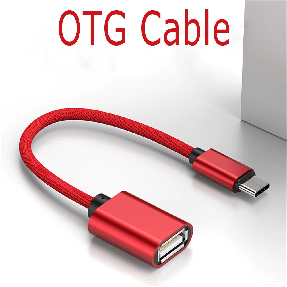 Высококачественный мини-адаптер для Android OTG адаптер Micro 5p кабель Type C конвертер USB 3