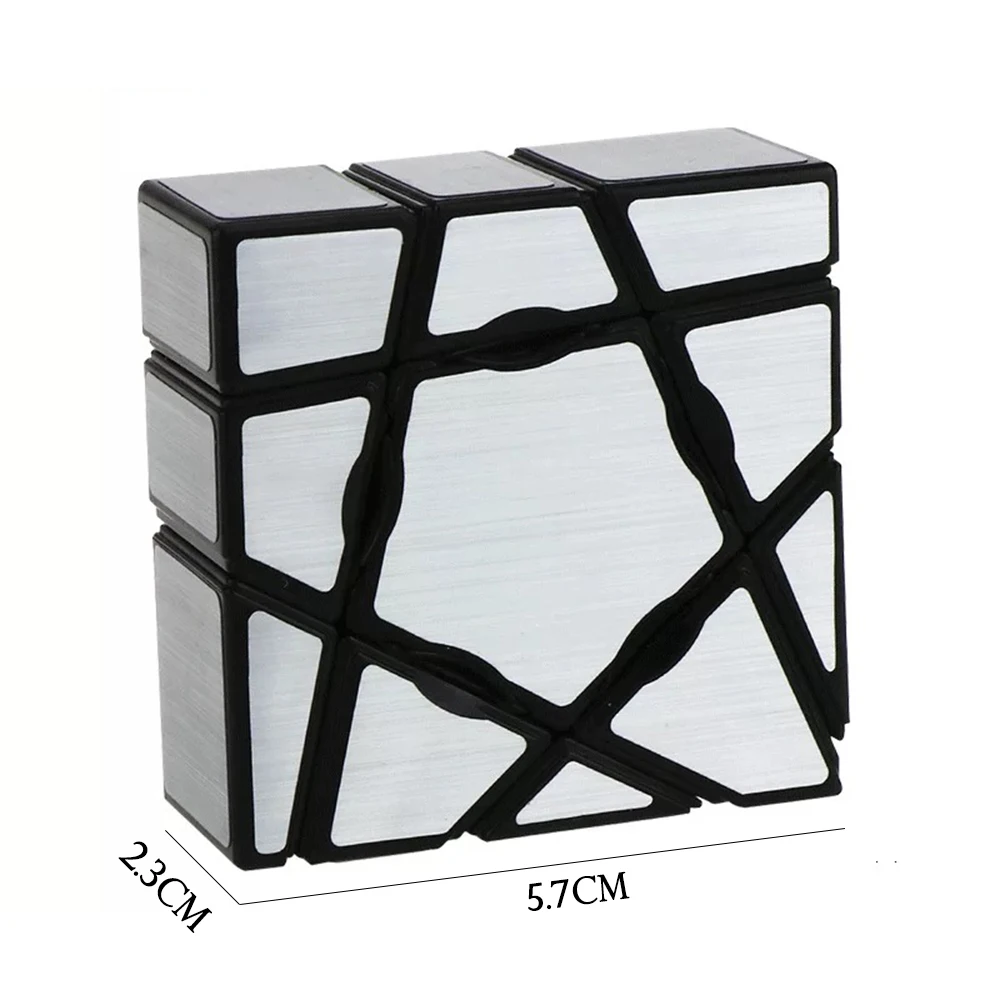 Творческий 1 × 3 × 3 зеркало куб антистресс игрушки Magic Cube для детей странно форма головоломка Кубик Рубика для взрослых