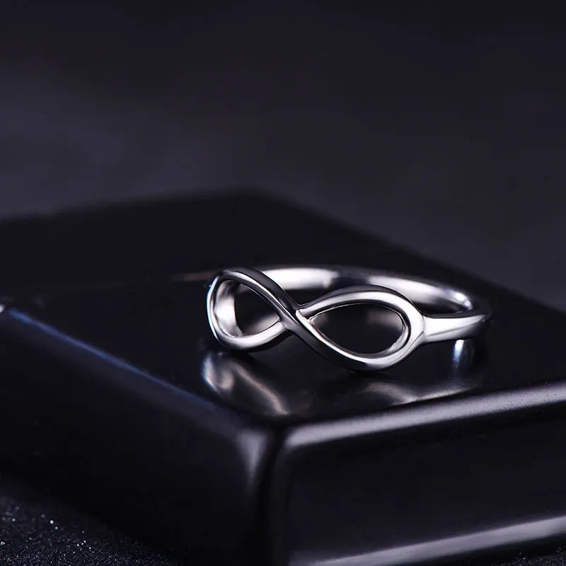 Женские Модные кольца ZPAMS серебряное кольцо из нержавеющей стали обручальное Luky