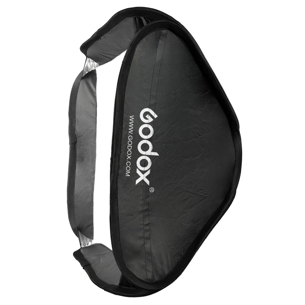 GODOX 50x50 см складной портативный софтбокс для фотостудии диффузор вспышки Speedlite