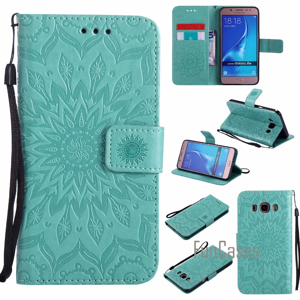Рельефный чехол с изображением цветов и СПС coque samsung Galaxy J5/J5 2016 fundas J5 J510 + держатель