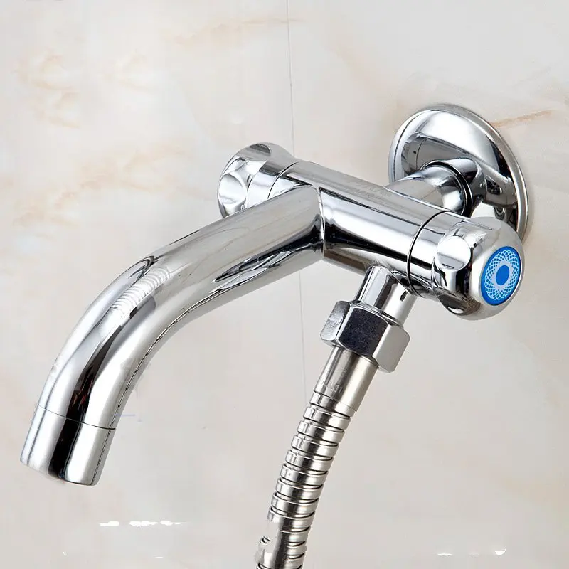 

Low price promotion Brass single cold faucet single lever single hole water fauce rotatable faucet mop pool