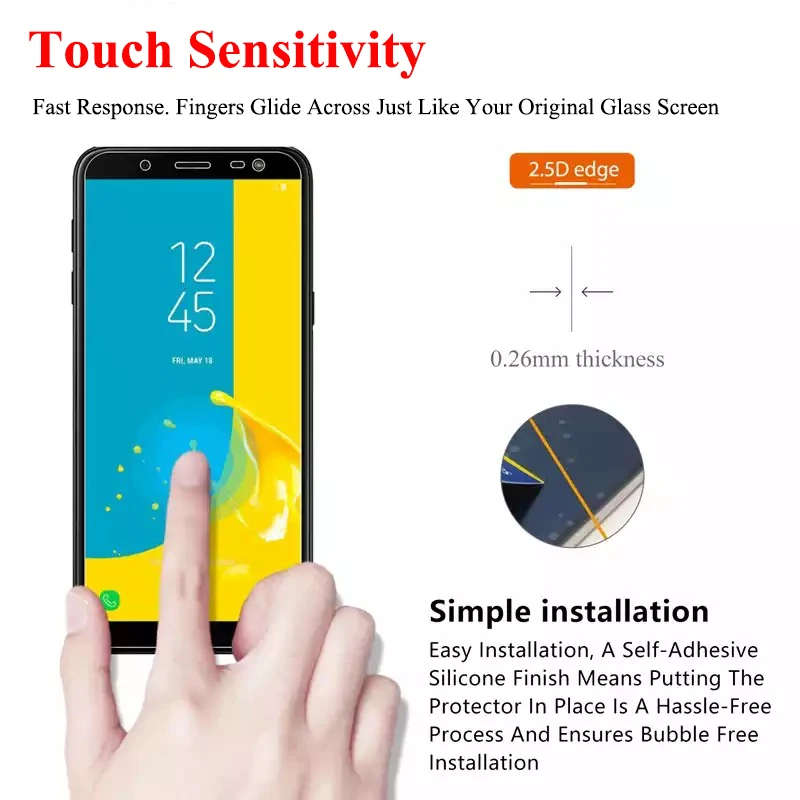 Стекло для samsung j3 2016 защита j1 j5 j7 3j 5j pro prime j4 j6 2018 Защитная пленка экрана из