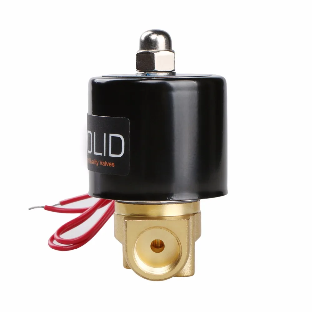 3/8&quot латунь Электромагнитный клапан G нормально закрытый 110 В AC|solenoid valve|electric solenoid