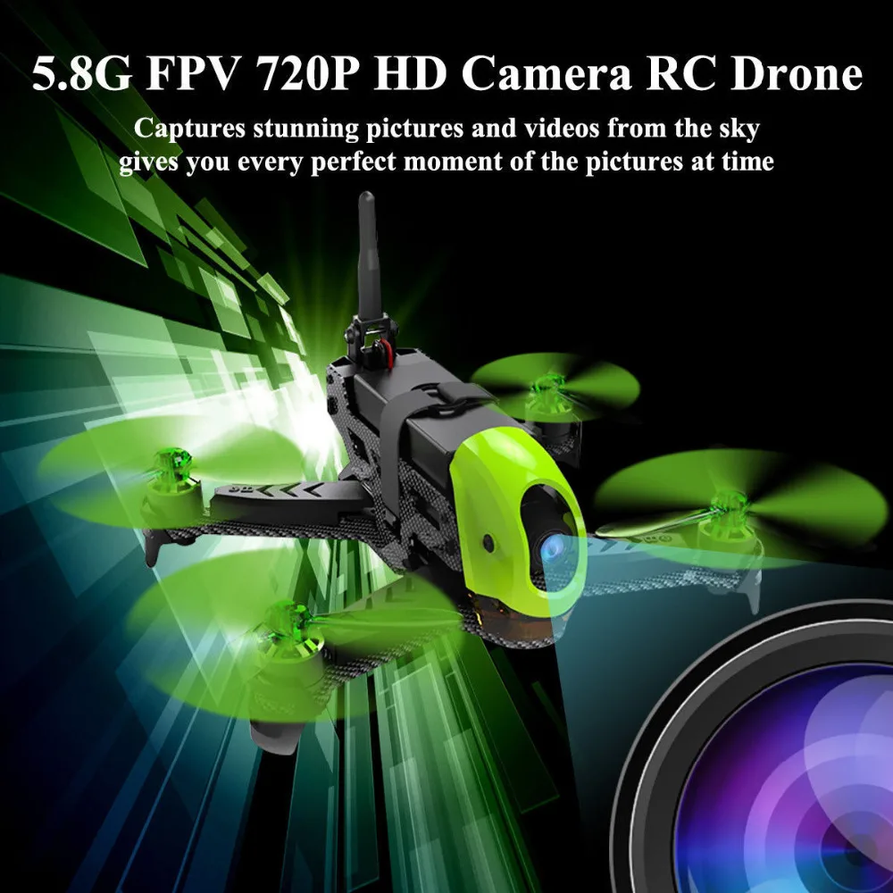 Hubsan H123D X4 Jet FPV Квадрокоптер 5 8G микро RC скоростной гоночный Дрон 720 P HD камера HT012D