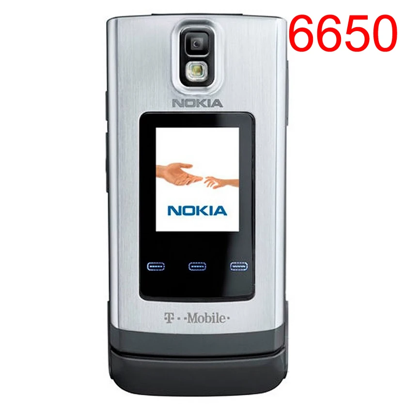 Мобильный телефон Nokia 6650 3g GSM разблокированный флип-телефон и один год гарантии