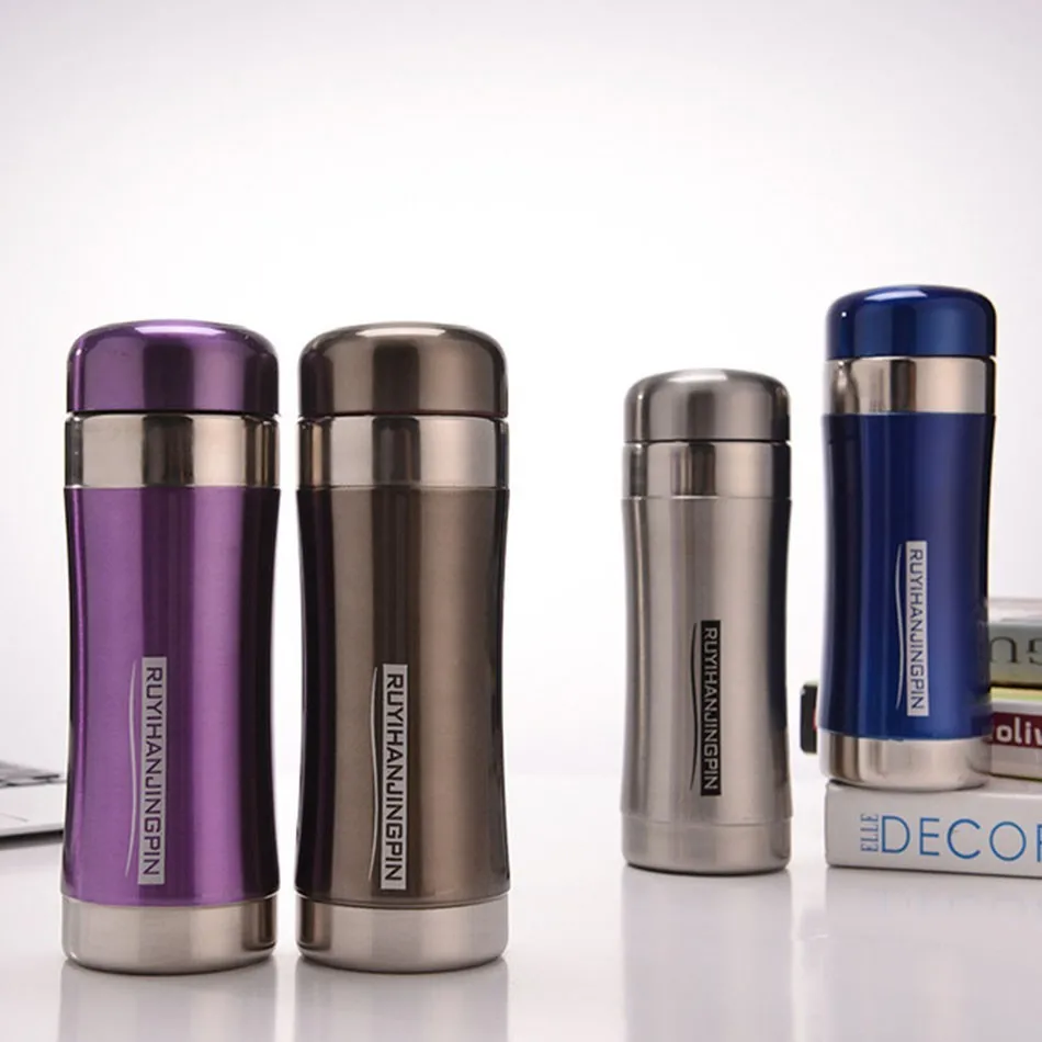 Office Stainless Steel Thermos Cup Potale 420ml Tumbler Cups For Men And Women Vacuum Flasks | Дом и сад