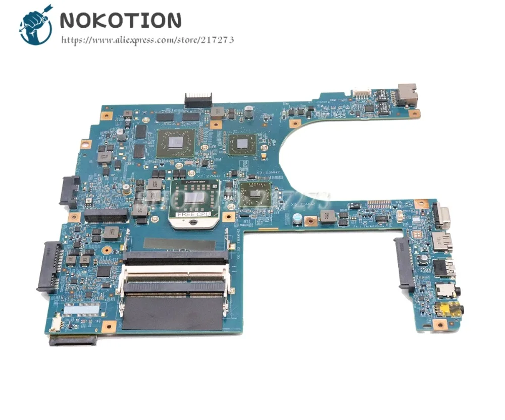 Материнская плата NOKOTION для ноутбука Acer aspire 7552 7552G основная чипсет LGA zs01001 48.4JN01.01M