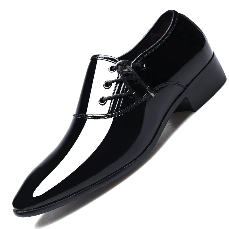 Men's casual luxury flat shoes office shoes men's driving soft bottom dance shoes comfortable non-slip fashion men's shoes
