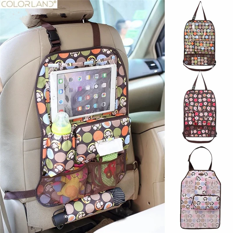 Подвесная сумка для детских бутылочек на спинке сиденья автомобиля дорожная