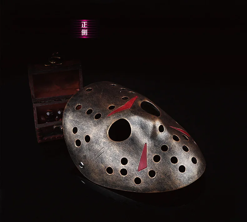 Фильм Фредди Против Джейсона Voorhees костюмы Реплика Хоккей Джейсон маска на Хеллоуин и Рождество тема Маскарад косплей смолы маски