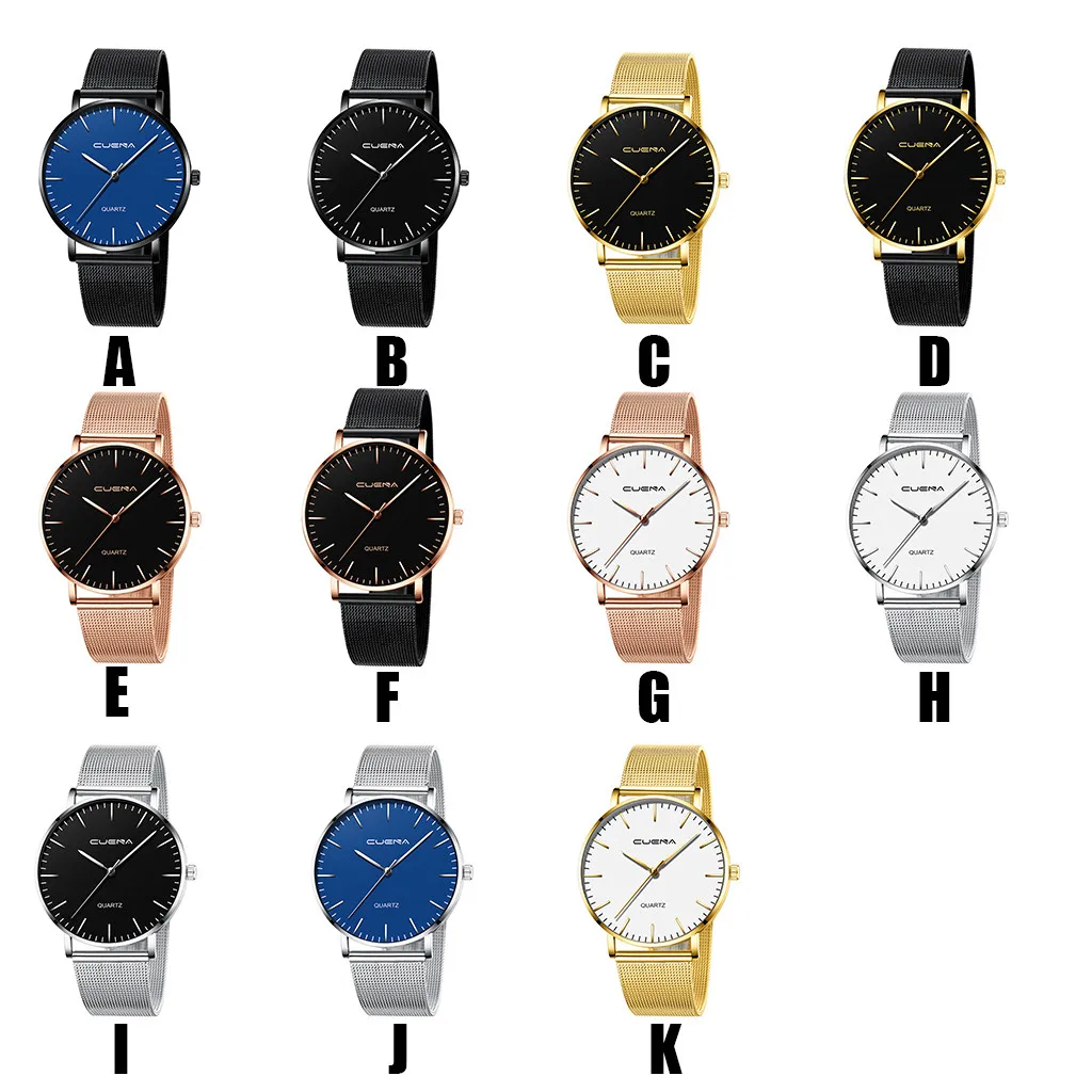 Luxury Watches Quartz Watch Stainless Steel Dial Casual Bracele mens watches top brand luxury 2019 | Наручные часы