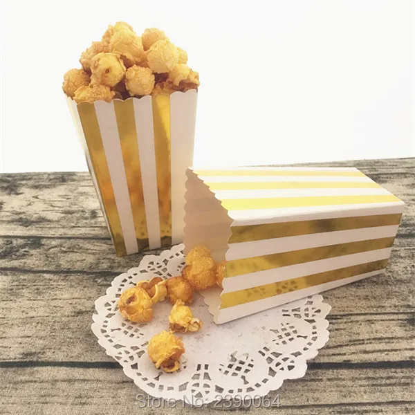 Бесплатная доставка 120 шт. стандартная коробка для попкорна