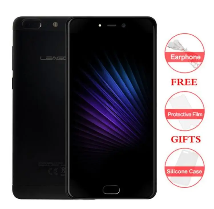 Флэш продажи LEAGOO T5 4 Гб Оперативная память 64 Встроенная телефона MT6750T Octa Core 5 дюйма