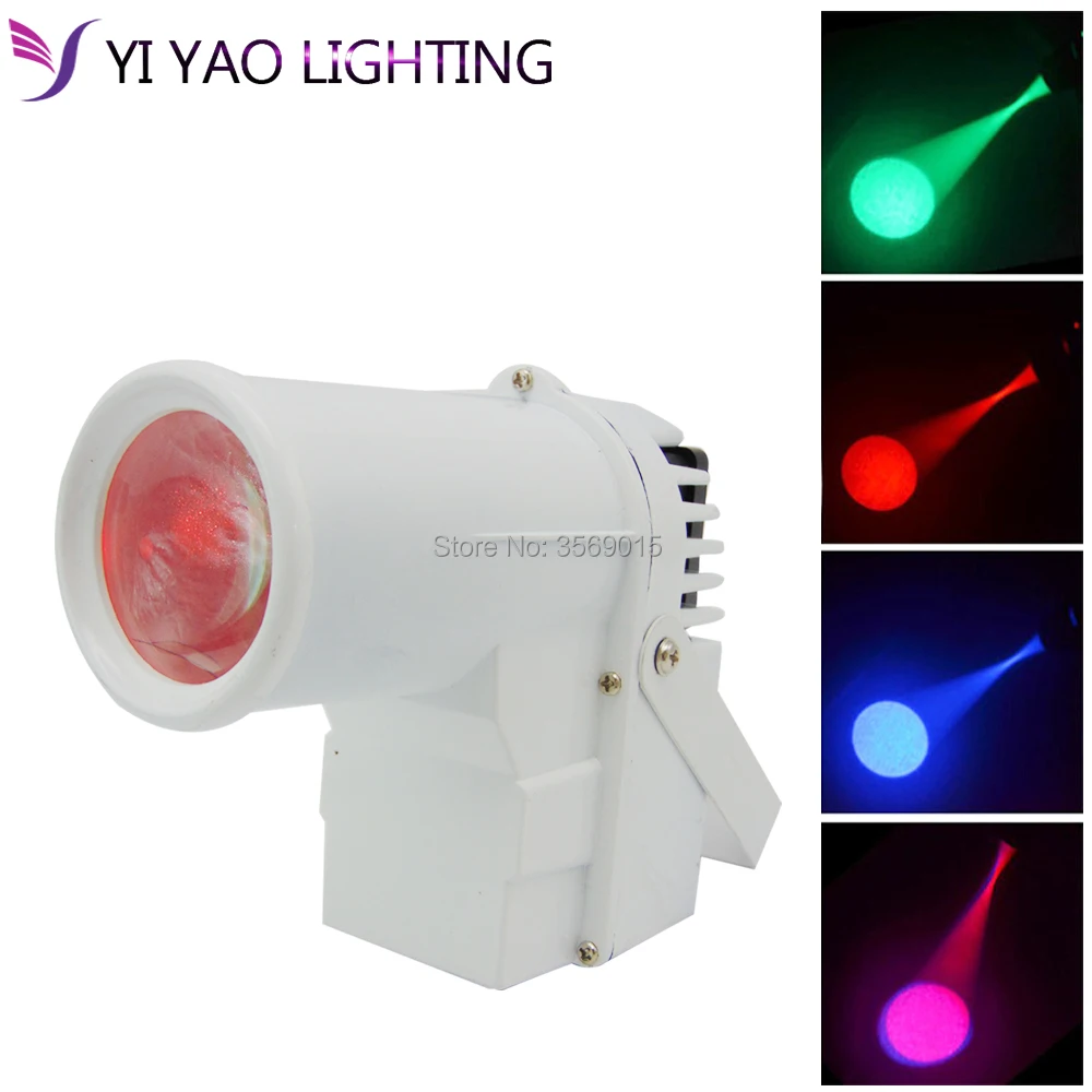 Pinspot LED Quad Color DMX 10 ватт красный зеленый синий белый отлично подходит для