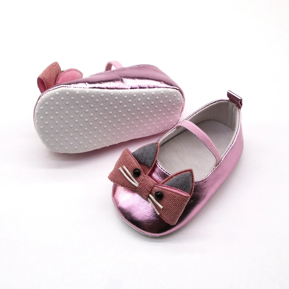 Детская обувь для новорожденных Обувь с рисунком кота кроватка принцессы