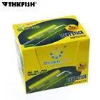 Зажим! Светящаяся палочка 100-2,7 мм L # для ночной рыбалки, светящаяся флуоресцентная светящаяся палочка, наконечник для удочки сухого типа, верхние рыболовные инструменты