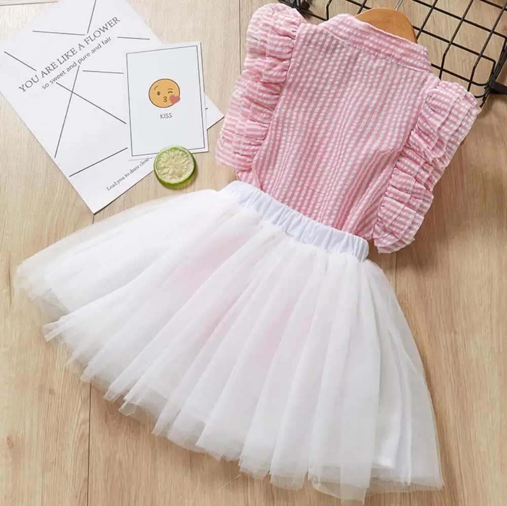 Комплекты одежды для девочек комплекты маленьких комплект из 2 предметов рубашка