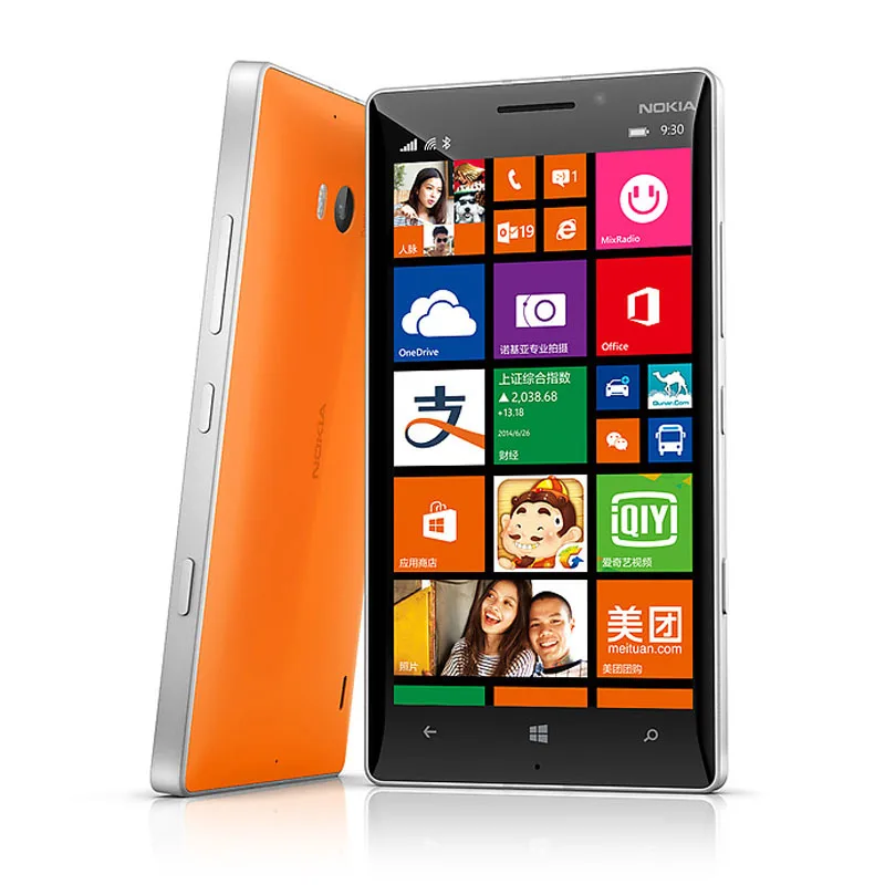 Добавить в Мои желания оригинальный Nokia Lumia 930 сотовый телефон 20MP камера Quad core 32 ГБ