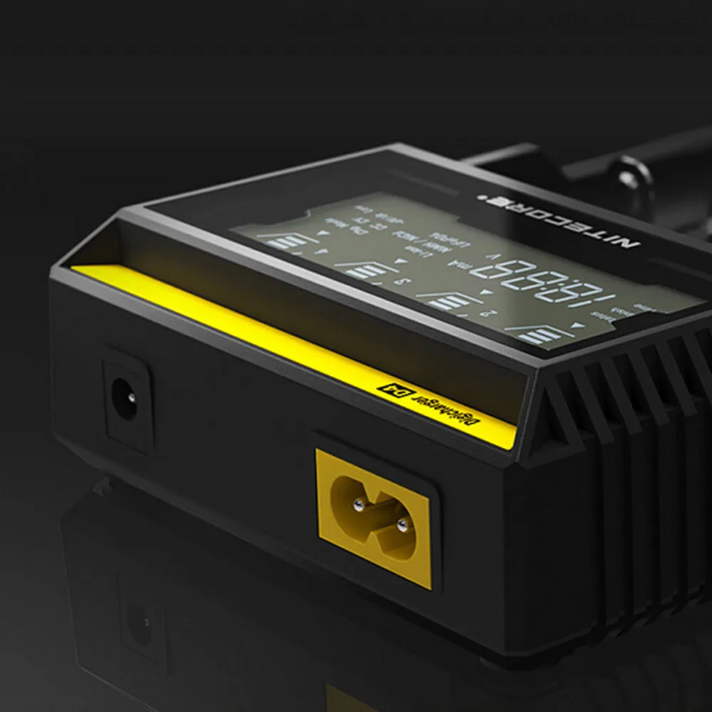 Цифровое Зарядное устройство Nitecore D4 с ЖК-дисплеем интеллектуальная электронная