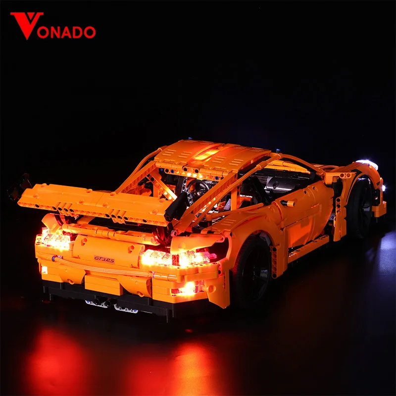 Светильник Набор для 42056 Porsche Technic Race Car 20001 3368 строительные блоки кирпичи игрушки