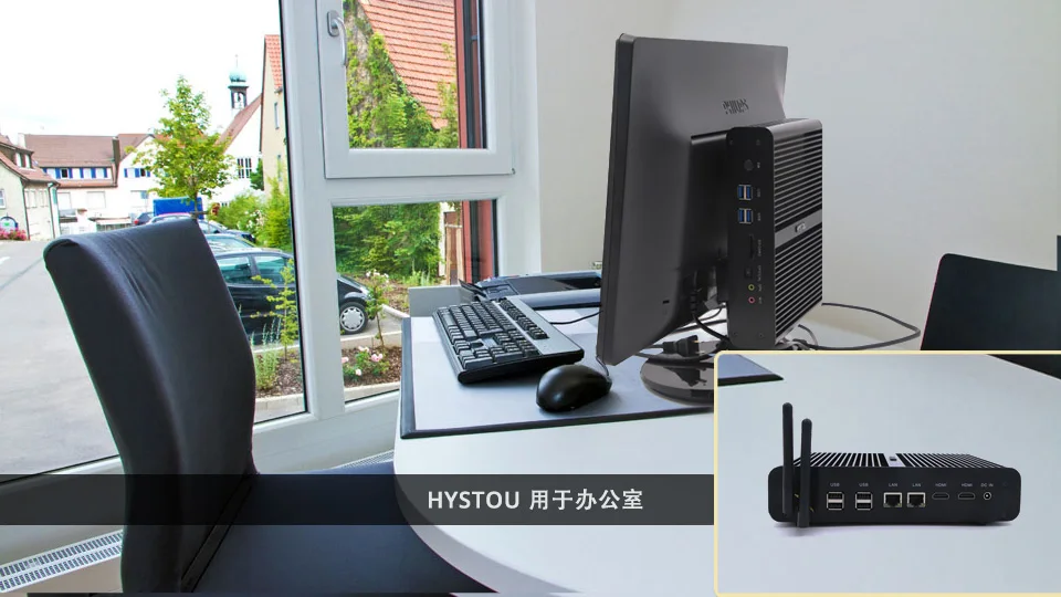Intel тонкий клиент Core i5 6200U 7200U портативный компьютер Windows 10 pro HDMI VGA 4K HTPC i7 5500U Мини ПК