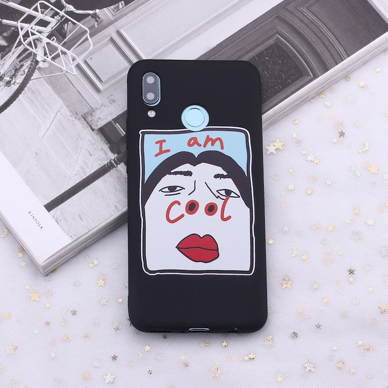 3 Силиконовый чехол для телефона Xiaomi mi Red mi Note 5, 6, 7, 8, 9 lite Pro Plus, I AM COOL Girl Memes, карамельный чехол - Цвет: 3