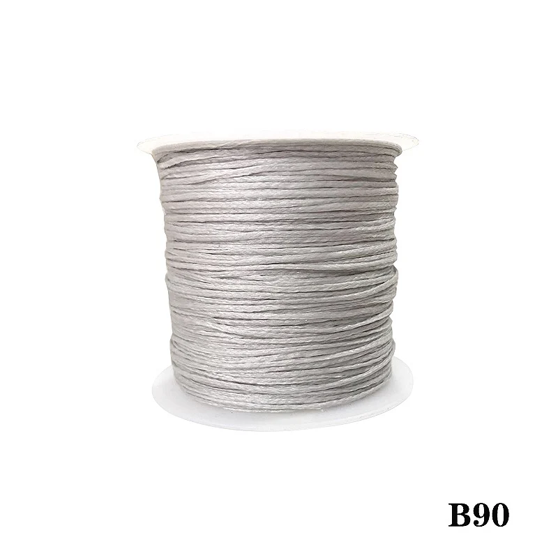 13 150D wax thread 50 meters Leather decorative sewing thread DIY Handmade Flat Wax Line Silicon wax wire Leather splicing - Цвет: 13