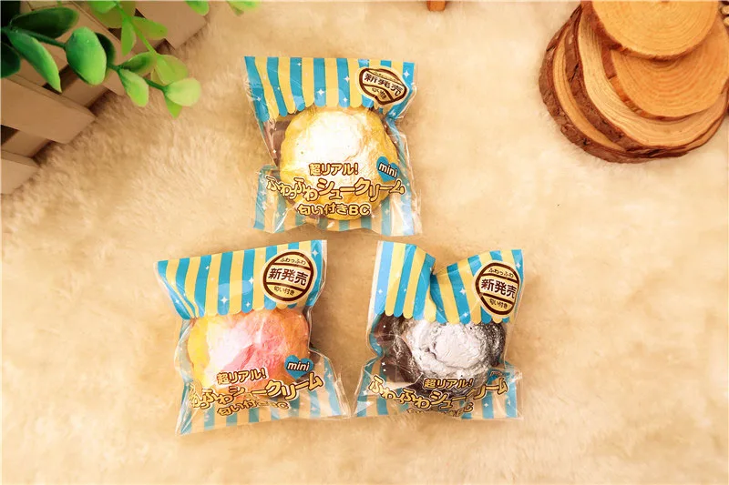 Kuutti Squishy 1 шт. милый мягкий медленно поднимающийся мини розовый Шоколадный