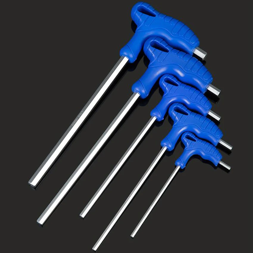 

Wrench Long Arm Allen Hex Key Wrench Spanner Hexagon T Type Wrenches Bicycle Repair Tools