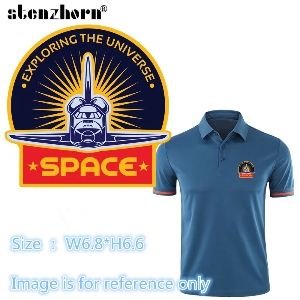 (1 шт.) нашивка с НЛО космосом астронавтом патчи для утюга нашивки одежды