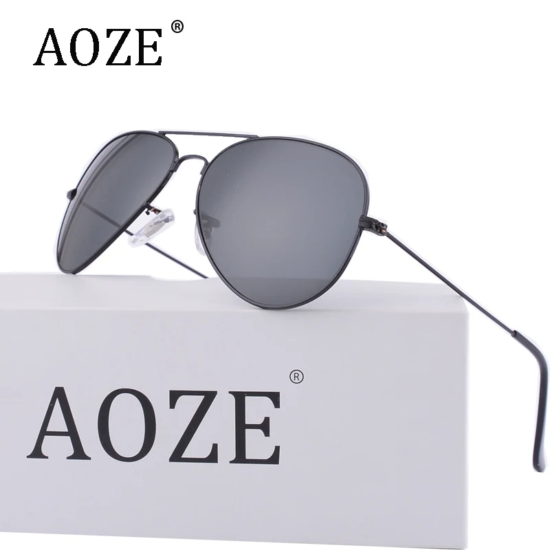 Солнцезащитные очки AOZE поляризационные для мужчин и женщин зеркальные