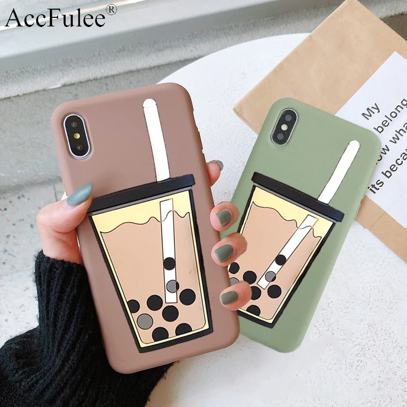 Чехол из ТПУ для samsung Galaxy S3 S4 S5 S6 S7 Edge S8 S9 Plus S10e S10 5G силиконовый чехол чайного