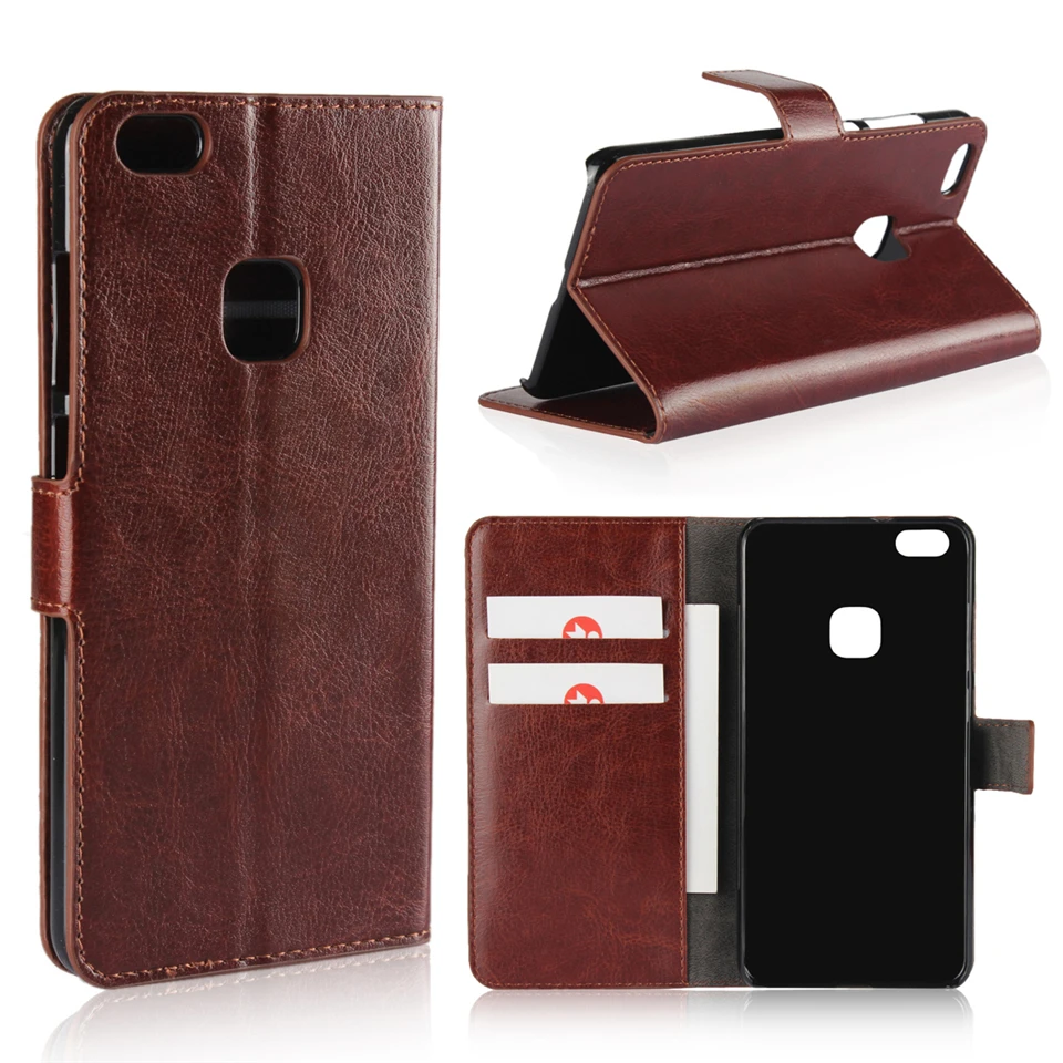 Leather Case For Huawei P8 Lite 2017 Cover Wallet Card Slot Pattern Magnet Flip Shell Stand Pouch P9 P10 Y300 Y530 Phone Cases |