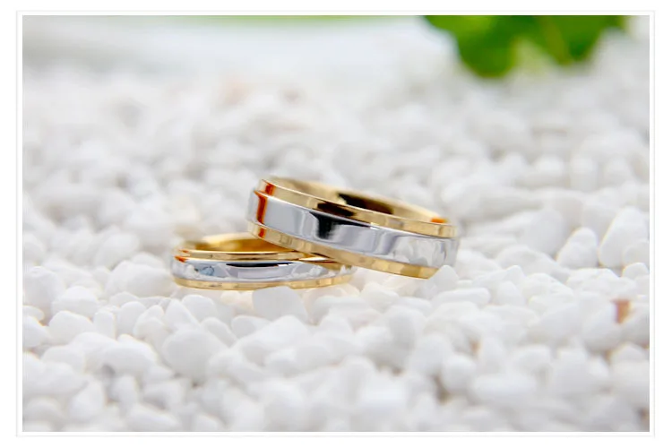 Free Shipping and Engrave Customize Super Deal Ring Size 3-12.5 Titanium Woman Man's wedding Rings Couple | Украшения и