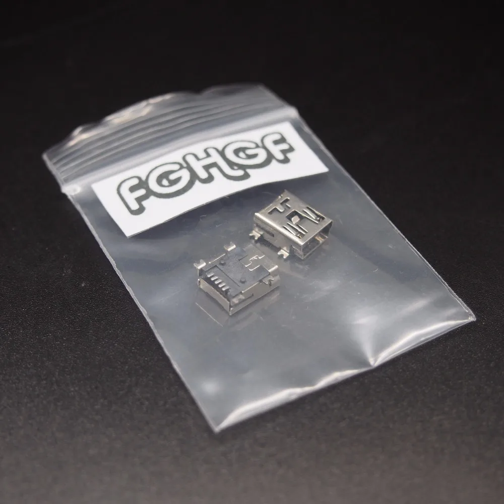 20 шт. 5P мини USB разъем гнездо 180 градусов 4 SMT ноги порт|connector copper|connector jackconnector tyco |