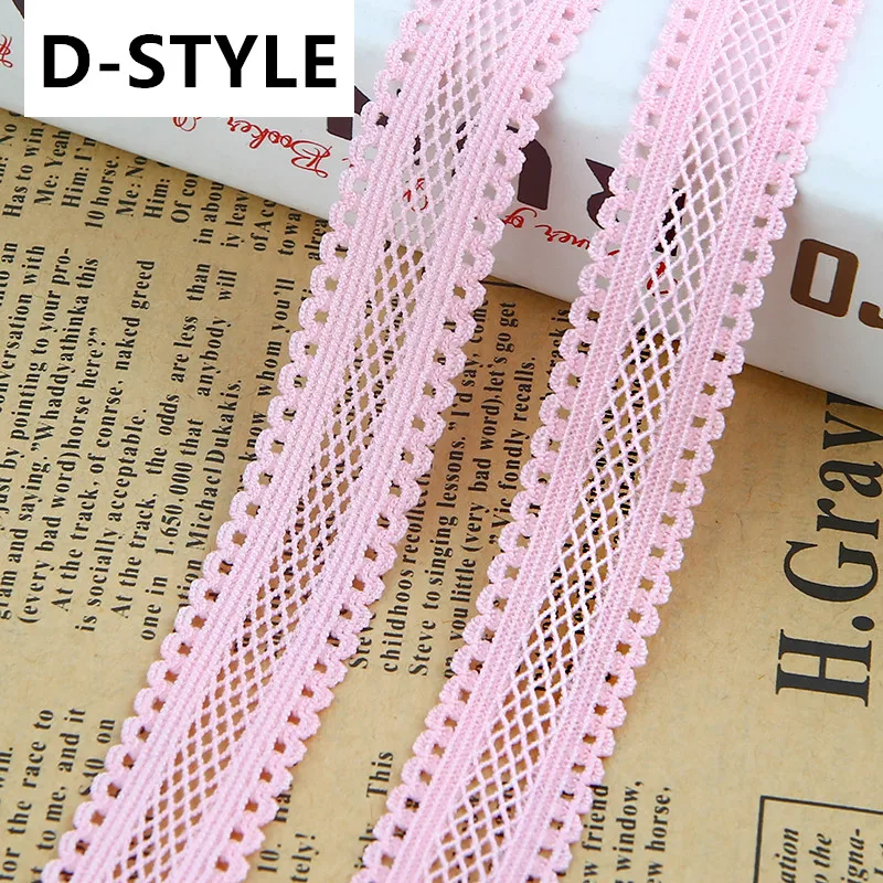 Многоцветная нейлоновая кружевная лента эластичная DIY швейная одежда аксессуары ручной работы для лоскутной упаковки лента Детская повязка на голову