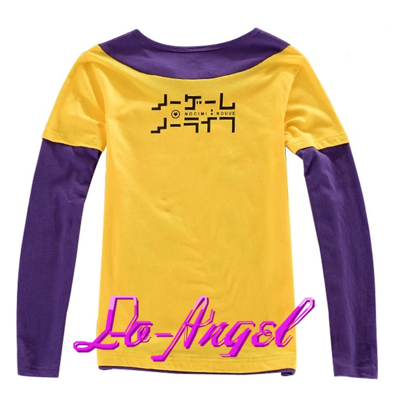 Аниме Нет игры нет жизни Сора Футболки для девочек Косплэй костюм